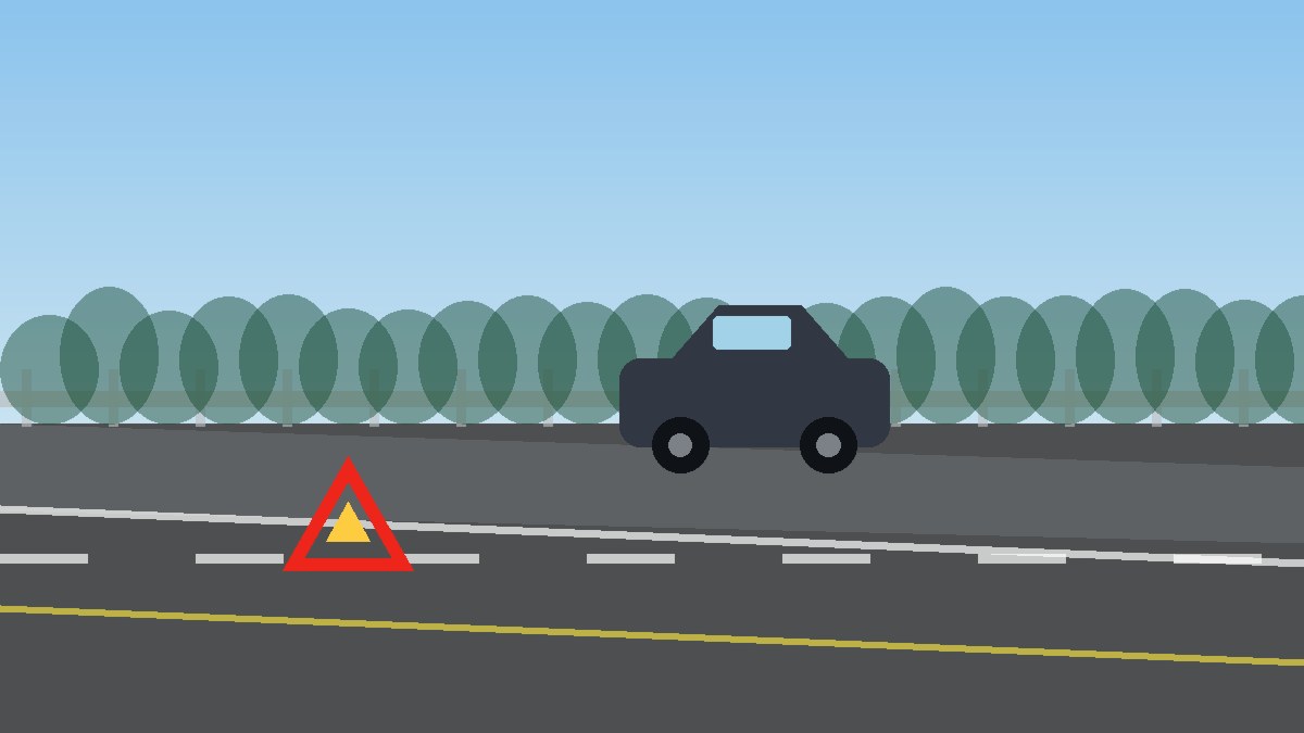 商洛道路故障安全等待现场图